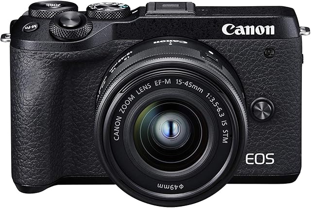 Canon EOS M6 Mark II + EF-M 15-45mm IS STM + EVF-DC2