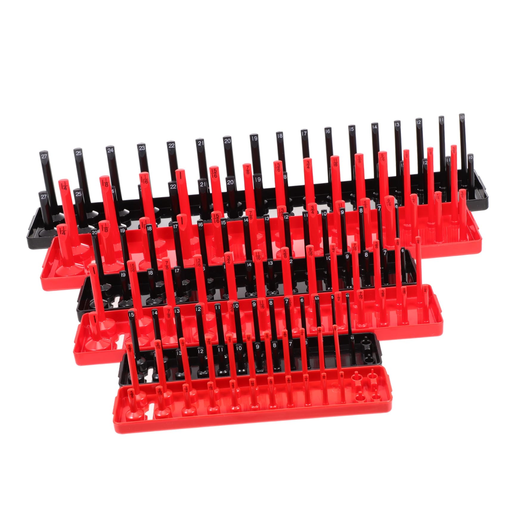 Bandejas organizadoras de enchufes para escritorio en workspace organizador plastico de 6 piezas