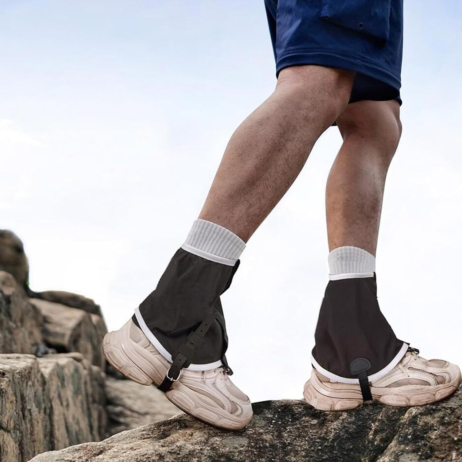Trail Low Gaiters Walking Shoe Protective Running Ankle for Hiking Sandproof Leg
