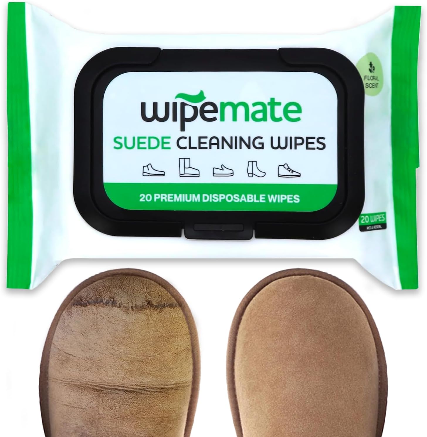 Lingettes D'entretien Fabulosa Sweet Feet – Pour Sneakers – Paquet De 20 – Neuf