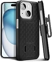 Vista 18 de MOTIVE for iPhone 15 Pro Max Case with Belt Clip, Shell Holster Combo for Apple iPhone 15 Pro Max Holster, Slim Rugged Case, Drop Shockproof