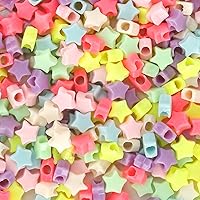 Vista 42 de Pony Bulk Beads - 1100 Pcs for Jewelry & Bracelets Making, Hair & Bracelet Beads (Dark Grey)