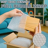 Vista 2 de JTIEO Paquete de 50 sobres acolchados con burbujas de 8x10", sobres acolchados gruesos, sobres de envío grandes, sobres acolchados con burbujas