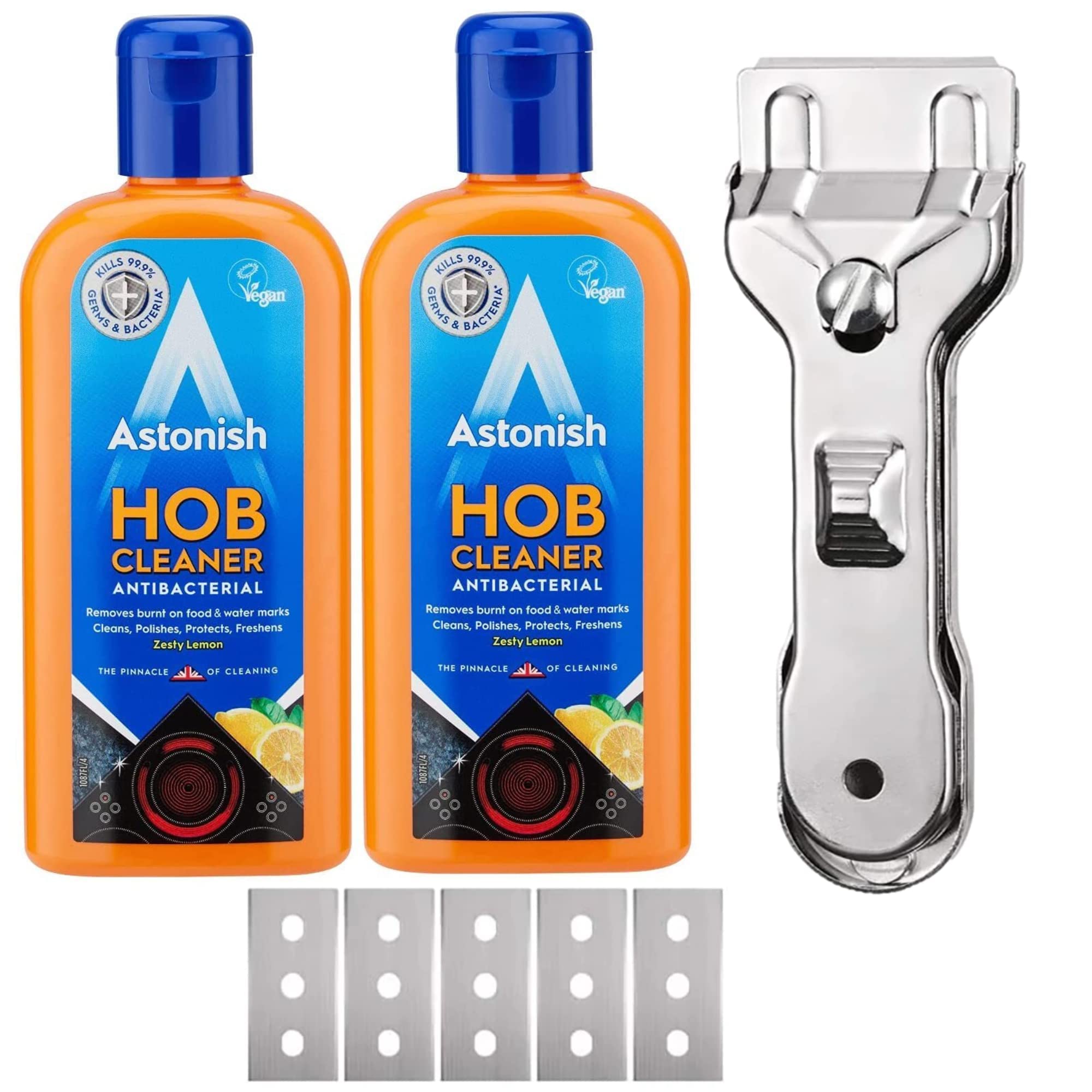 Buy Astonish Hob Cleaner Antibacterial Cream , Zesty Lemon (235 Ml