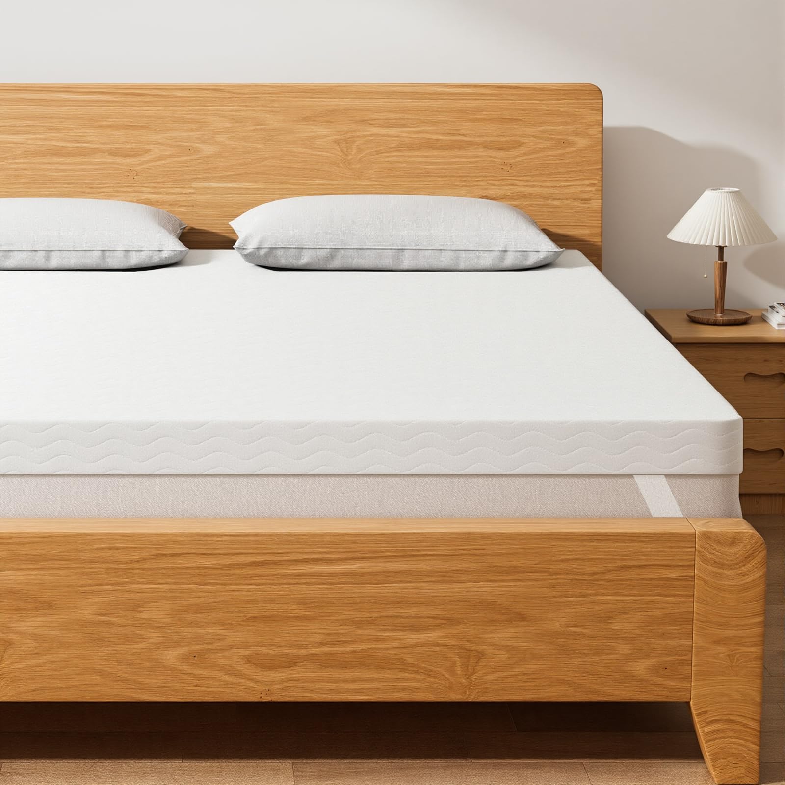 Panana Memory Foam Mattress Topper Small Double Bed,11cm Thick Orthopedic 4FT Mattress Top...