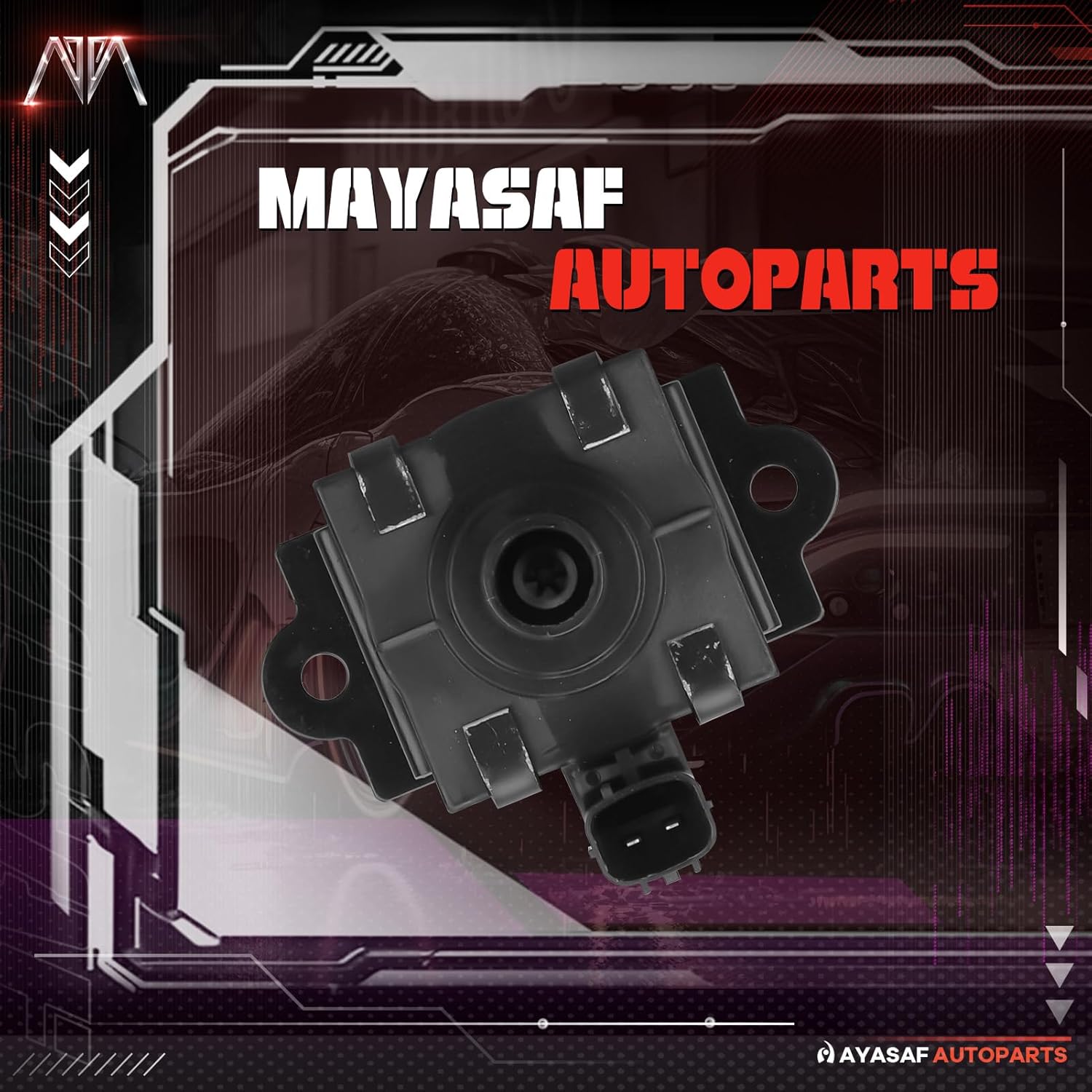 MAYASAF 911-762 Vapor Canister Vent Solenoid Valve fits for Honda Civic 2001-2005/CR-V 2002-2004 1.3L/1.7L/2.0L/2.3L L4, 3.5L V6, for Acura RL 2004 3.5L V6/RSX 2002-2004 2.0L L4
