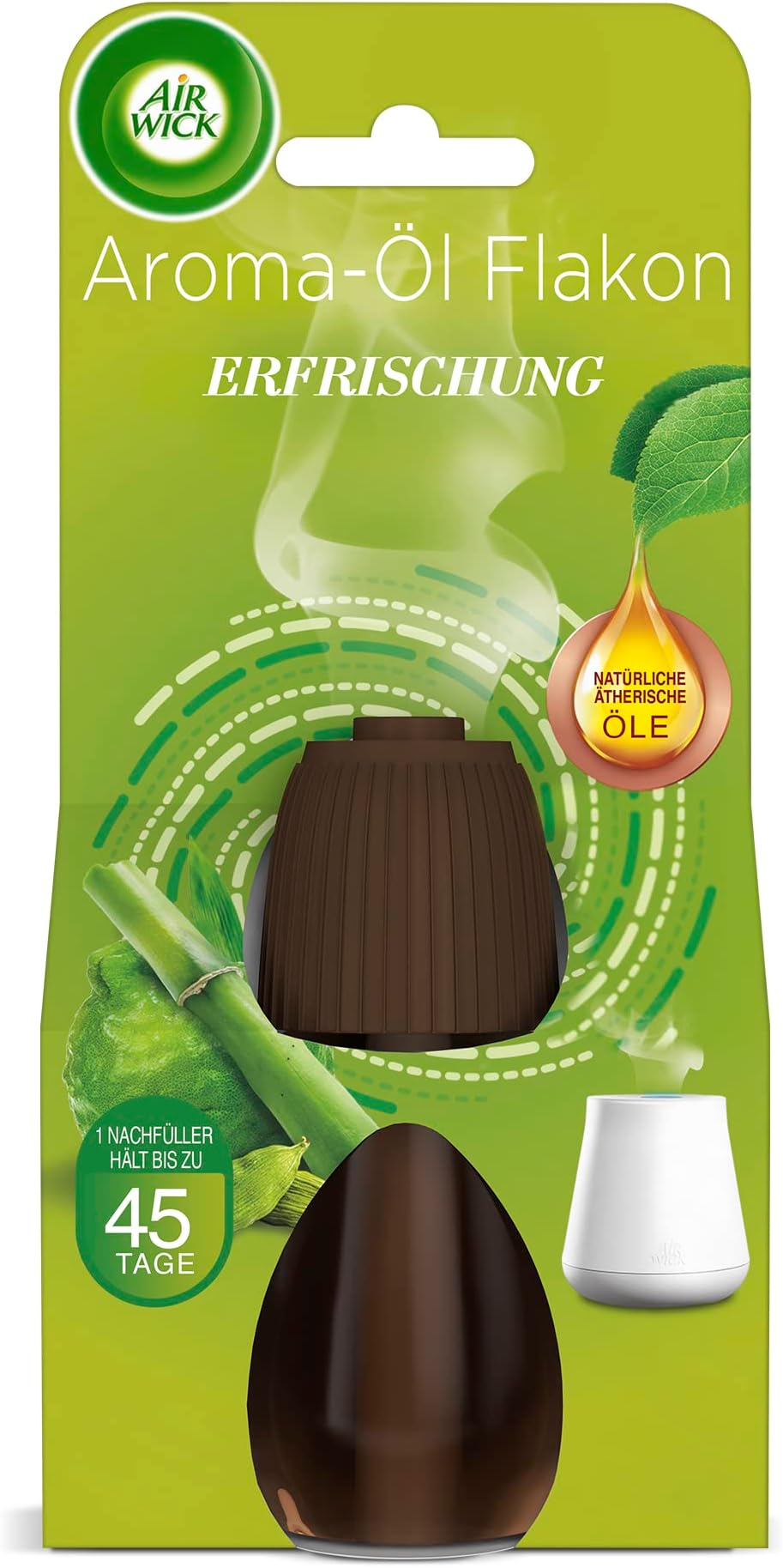 Air Wick AromaÖl Diffuser StarterSet Entspannender Lavendel 20ml + 2X