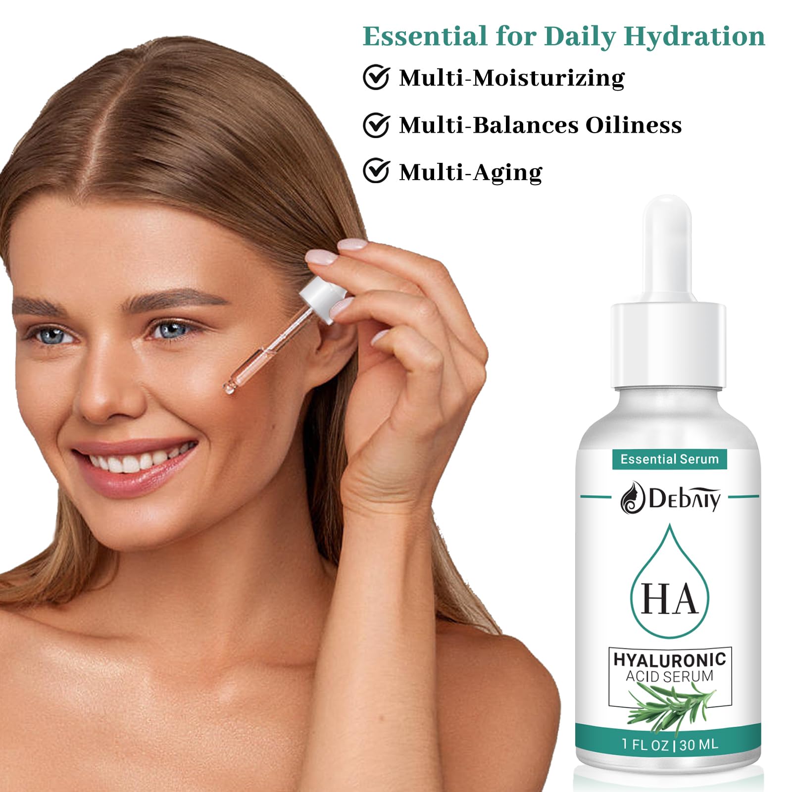 Amazon.com: 3 Pack Revitalizing Hyaluronic Acid Serum with