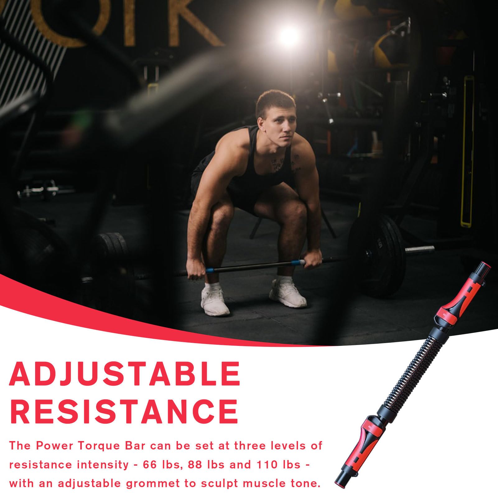 Ejercitador de brazos para hombres, fortalecedor de brazos, expansor de pecho ajustable, equipo de entrenamiento de brazo, ejercitador de brazos, equipo de gimnasio en casa
