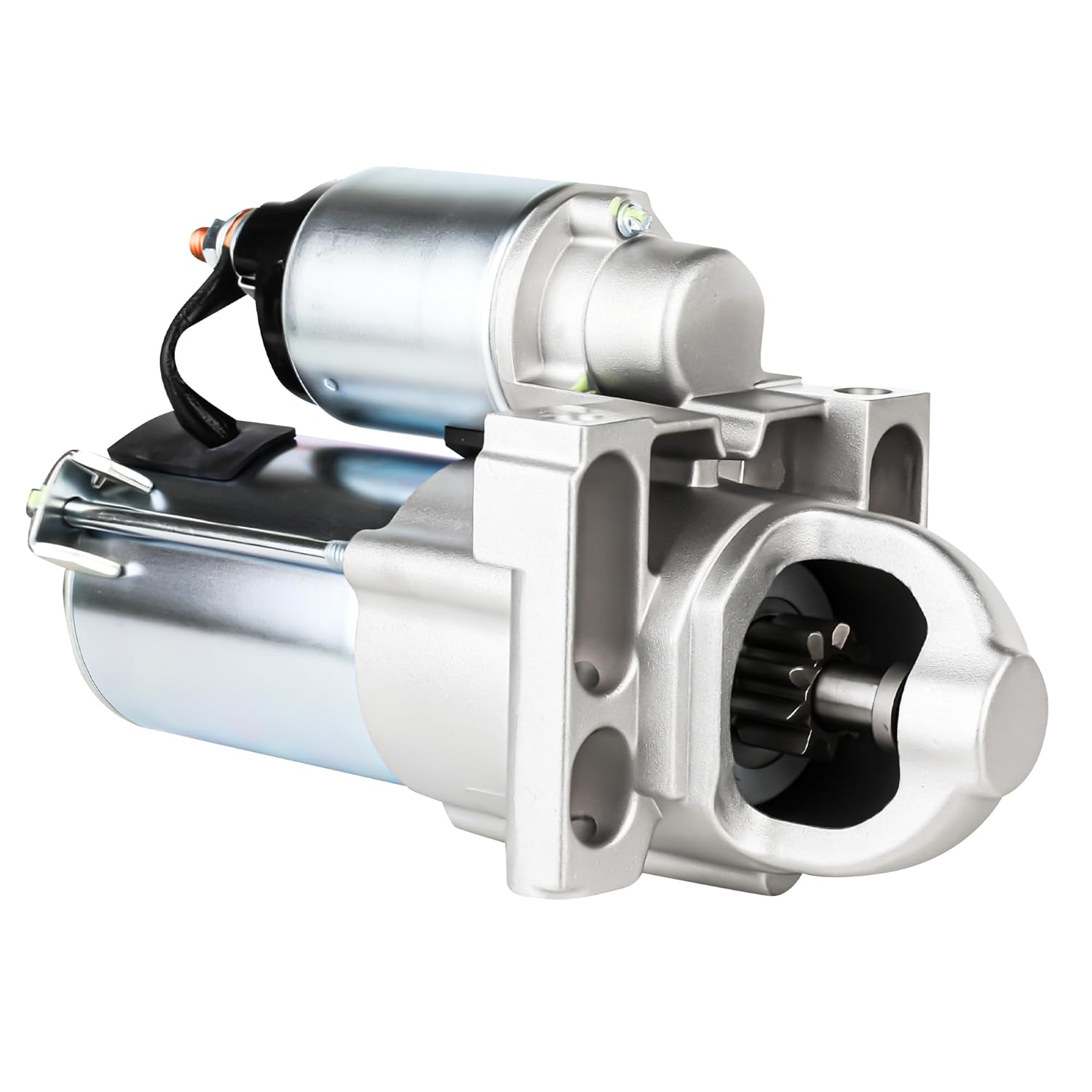 New Starter for Chevy Silverado 1500 Tahoe for GMC Sierra 03-08,Avalanche 1500 03-06,for Cadillac Escalade 03-05 | Replaces 6494N, 8000016, 8000045, 8000288 | 12V 1.2KW 9-Teeth Starter Motor