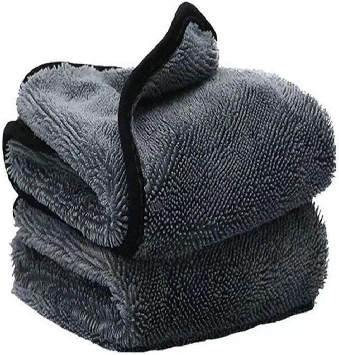 Yeria XXL Ultra-Absorbent Shower Cloth, 2 Pieces 40 x 40 cm Microfibre ...