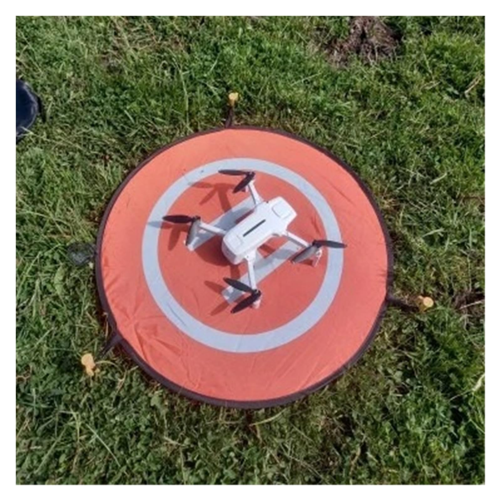 Składana podkładka do lądowania drona, wodoodporna przenośna lądowisko RC z gwoździami i torbą do DJI Mini/Spark Quadcopter