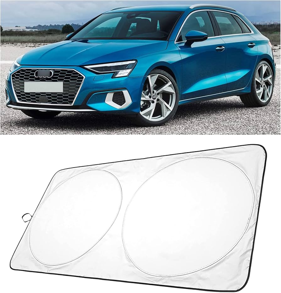 車用サンシェード アウディ A1/A3 /A4 /A5/A6/A8/R8 /RS4/RS6/RS7/S3 /Q2/ Q3/Q5 /Q8 カー  フロントガラス用 日よけ 日焼け対策 日差しカット 断熱 遮光 カー用品 内装パーツ