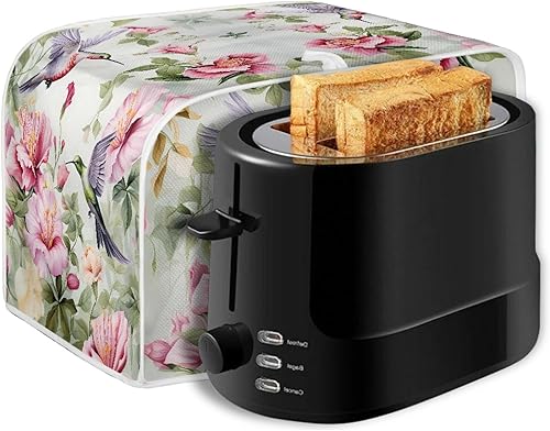 Vista 149 de Cubierta para tostadora de cocina, protector para hornear se adapta a la mayoría de tostadoras estándar de 4 rebanadas, mantiene la tostadora libre