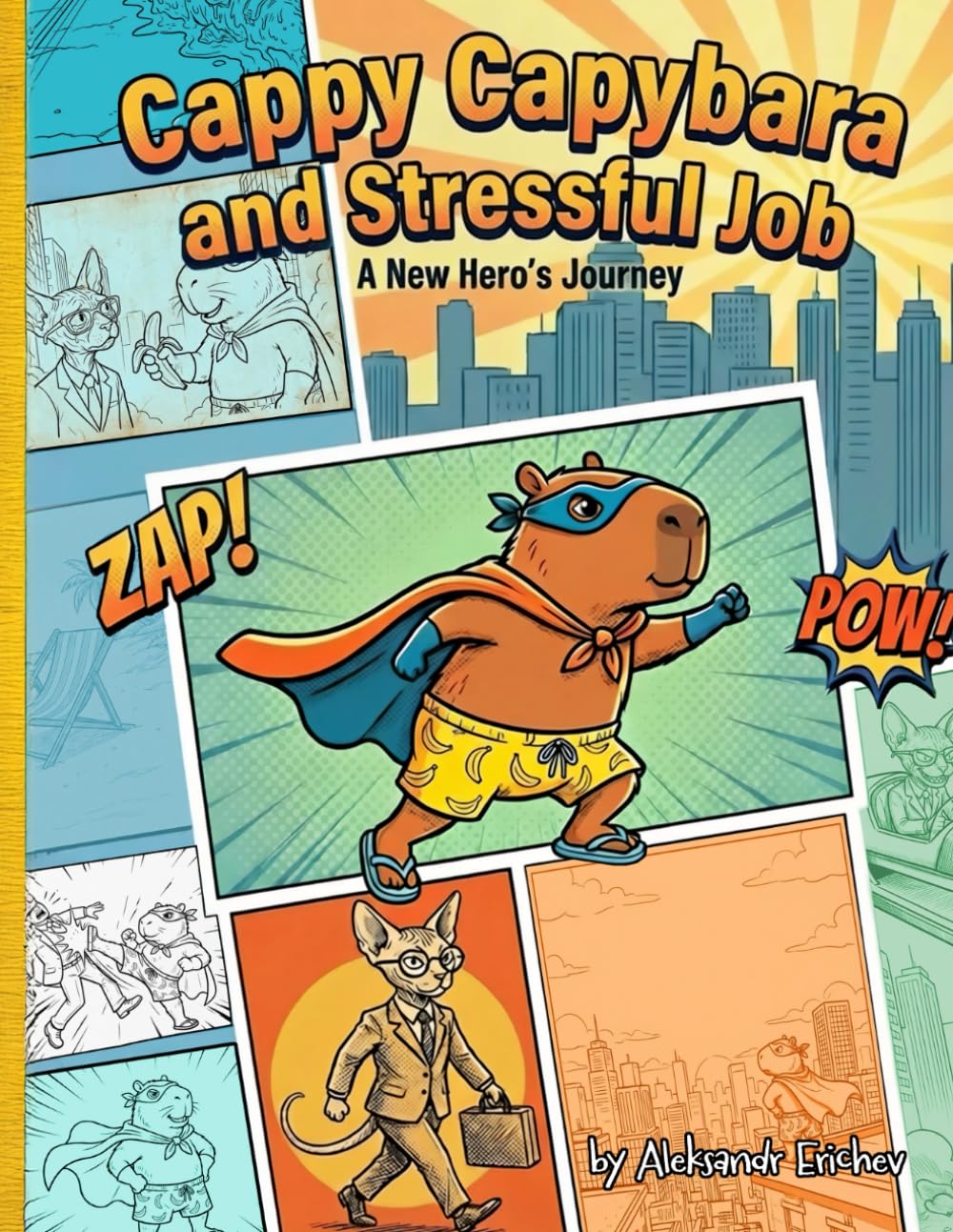 Cappy Capybara: Stressful Job: 1