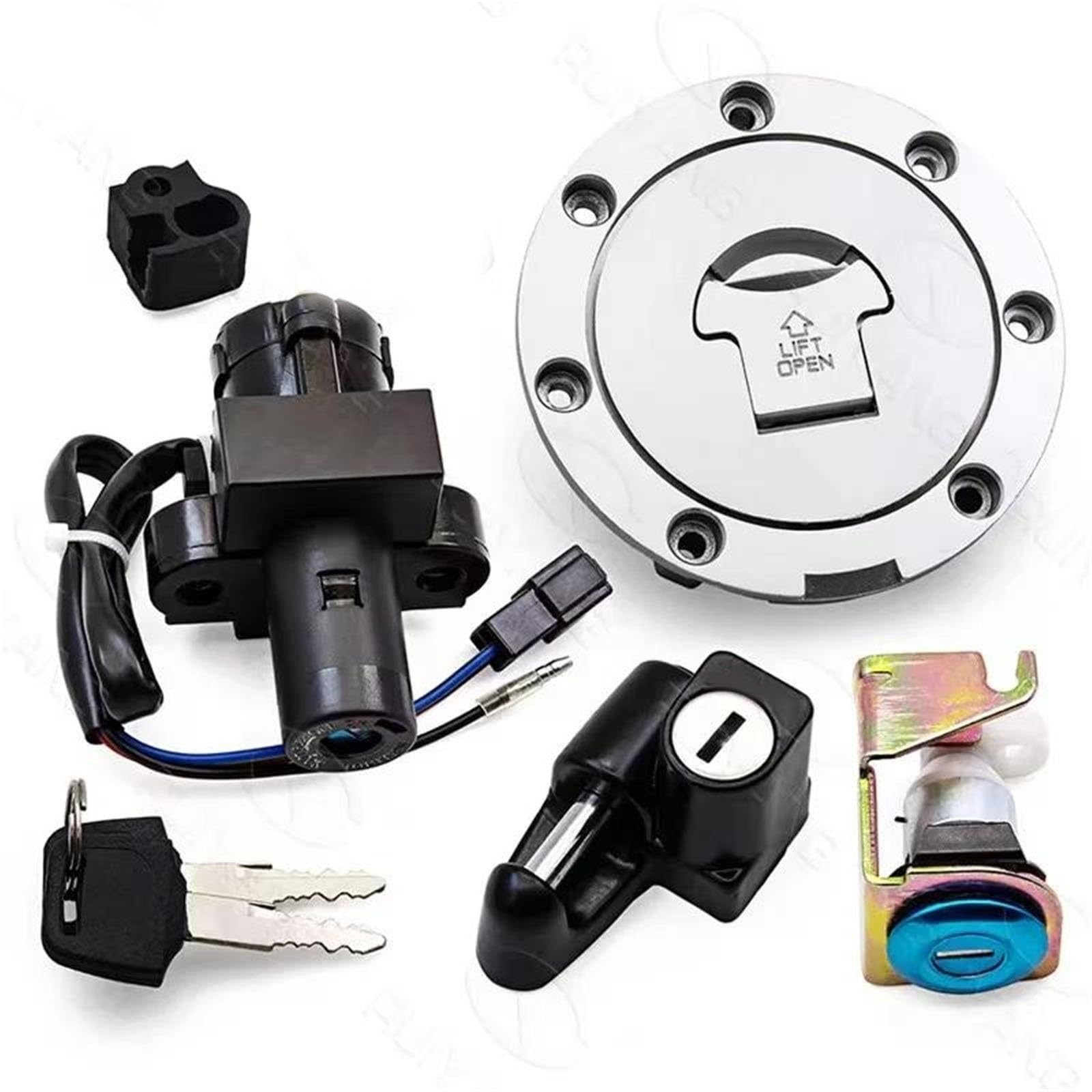 Kit bouchon de réservoir CB919 Hornet et CB750 F2 en alliage haute qualité