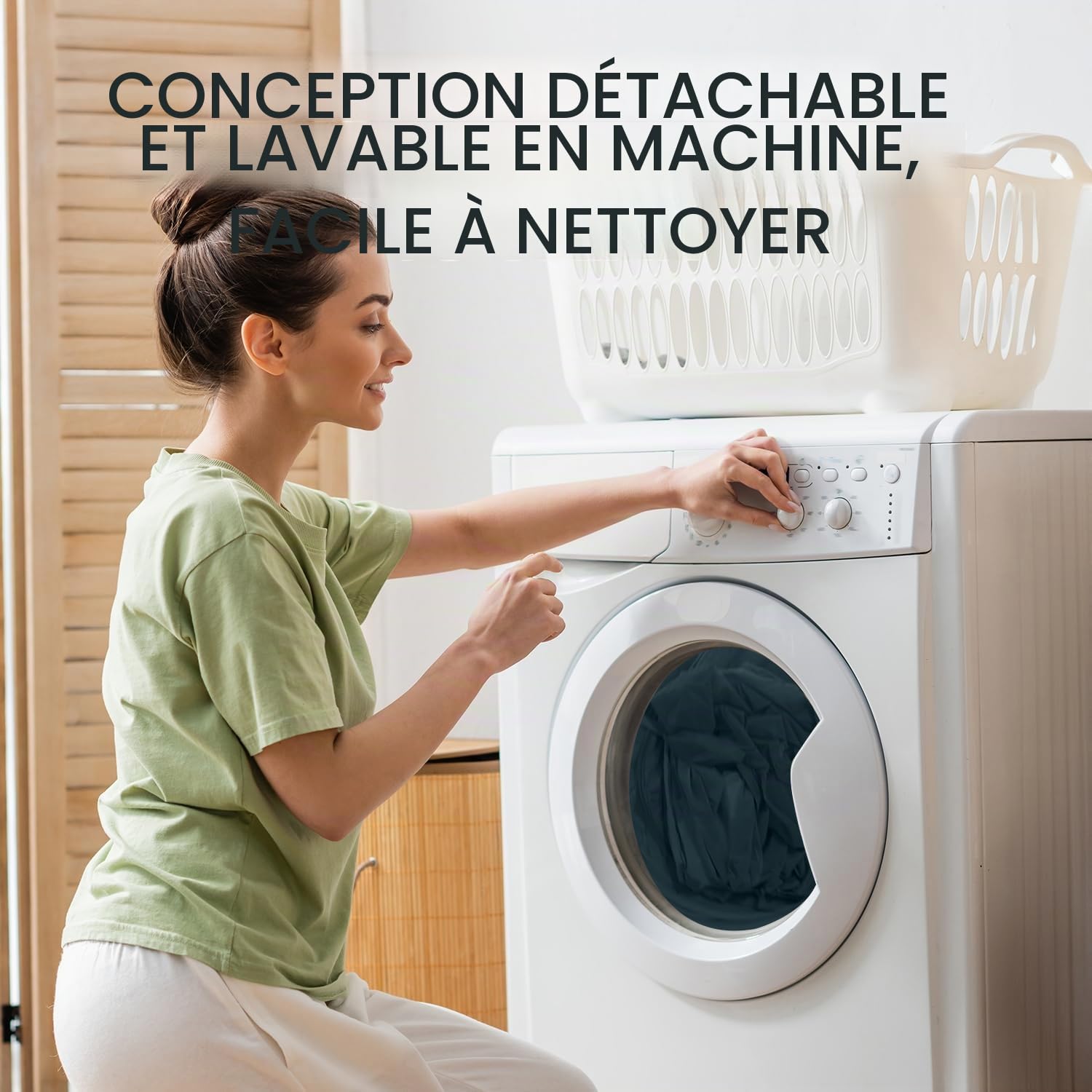 LEEDOR Tente de lit à baldaquin, Chaude, Taille Double, dépliable, pour Enfants et Adultes, Offre intimité et respirabilité à l'intérieur, Brevet en Instance, Matelas Non Inclus