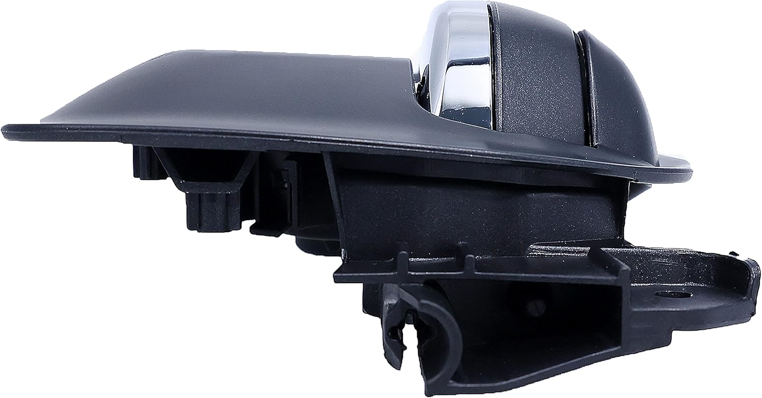 Dorman 97936 Front Driver Side Interior Door Handle Compatible with Select Chevrolet/GMC Models, Chrome; Black