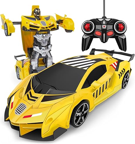 Auto a control remoto para niños y niñas de 4 a 7 años de 8 a 12 años, regalos de cumpleaños de Pascua, rojo, amarillo, rosa, autos a control remoto