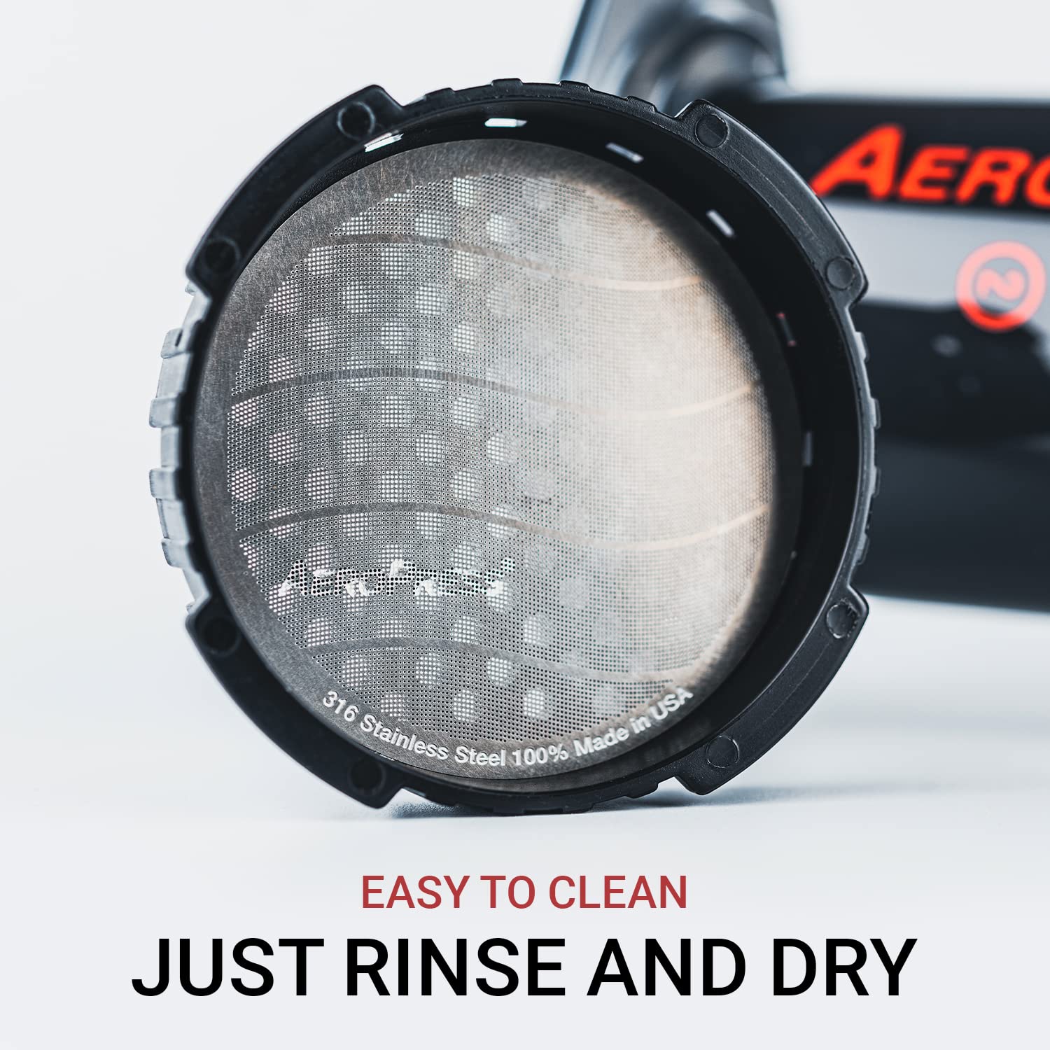 Filtro Caffè In Acciaio Inox Riutilizzabile Per AeroPress - Disco Metallico - 2