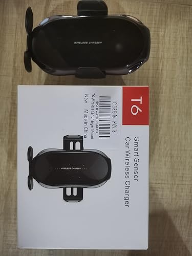 Miniatura 8 de Soporte inalámbrico con cargador para vehículo, con sujeción automática Qi, 10 vatios, 7.5 vatios, de carga rápida, para teléfono, soporte para