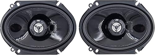 Miniatura 4 de JVC Altavoces coaxiales de montaje superficial móvil CS-DR6821 drvn Serie DR (6" x 8", 300 vatios máximo, 2 vías)