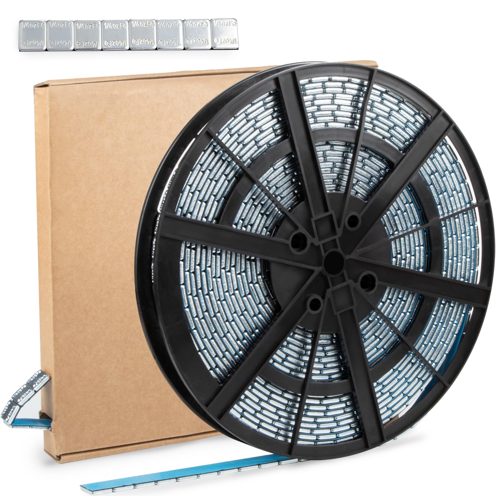 JiiinMiiin Upgraded Wheel Weights 1/4oz, 5kg / 11 lb/Roll,715pcs silver Adhesive Stick on Wheel Weights, Perfect for Cars/Trucks/SUVs/Motorcycles