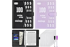 100 Day Cash Envelope Challenge Binder
