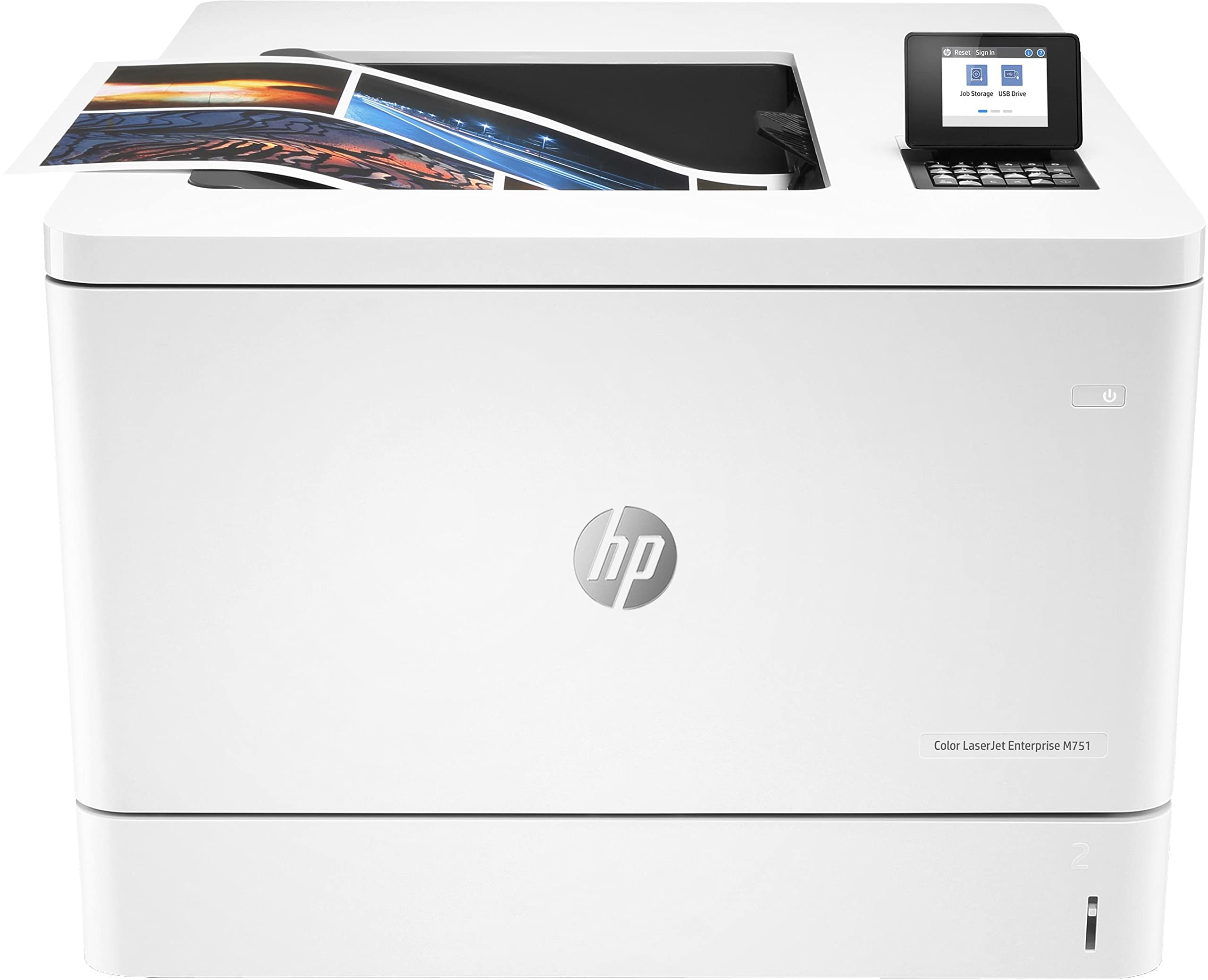 Stampante LaserJet HP Enterprise 5700dn - Stampa Colore 43 Ppm, Touchscreen, Porta USB, Per Ufficio - Foto 7