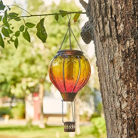Solar Lights Outdoor Hanging Lantern Crackle Glass Ball Waterproof Garden Decor Lamp For Patio Yard Tree Fence From Other Event & Party Supplies - Price 369.6