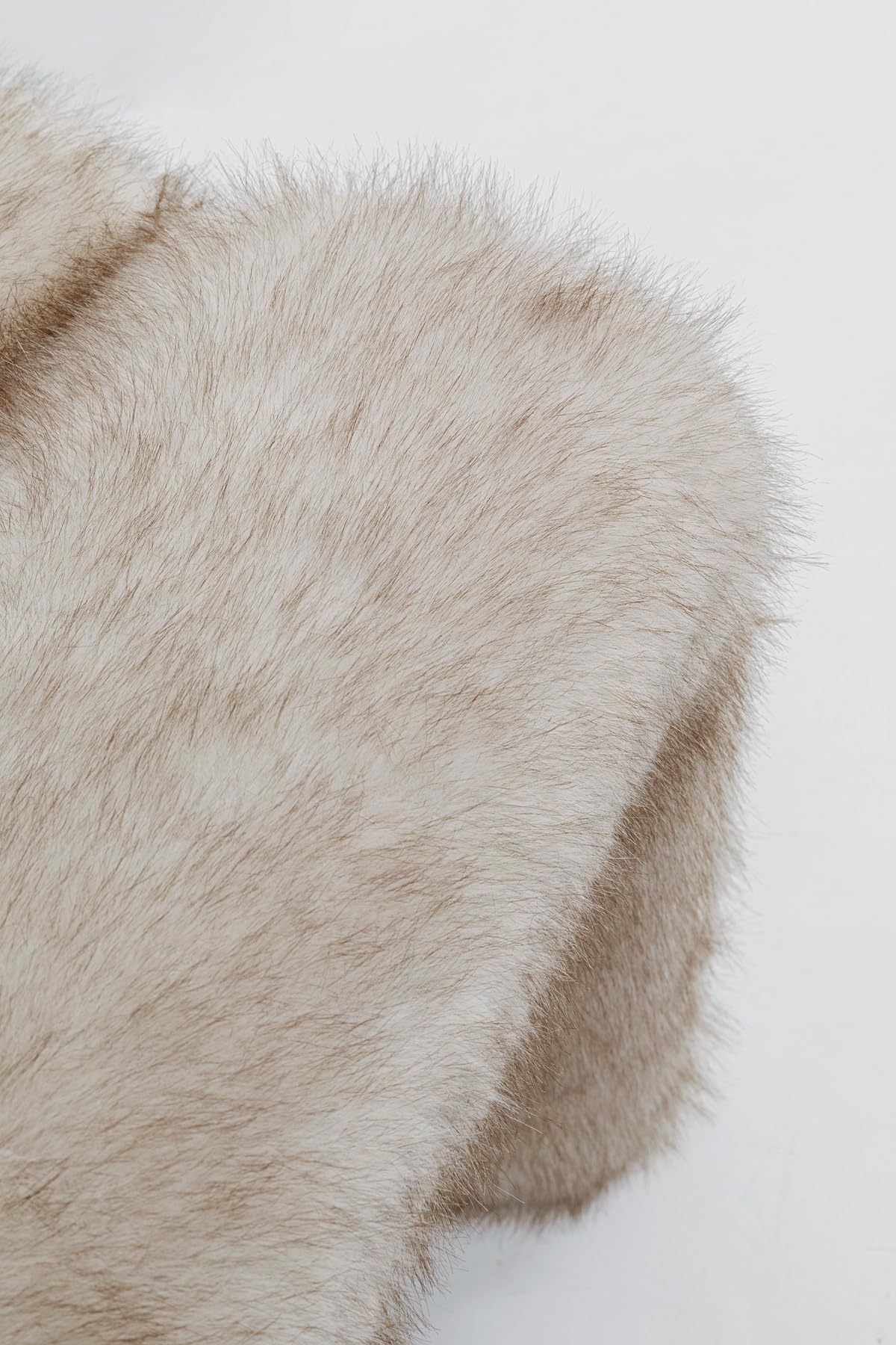 Kare Design Bank Lilja Soft, Beige, Kunstfellbezug, Sitzhöhe 42 cm, schmal, Sitzbank, 1-2 Personen, Polsterbank, Sitzgelegenheit, Hockerbank