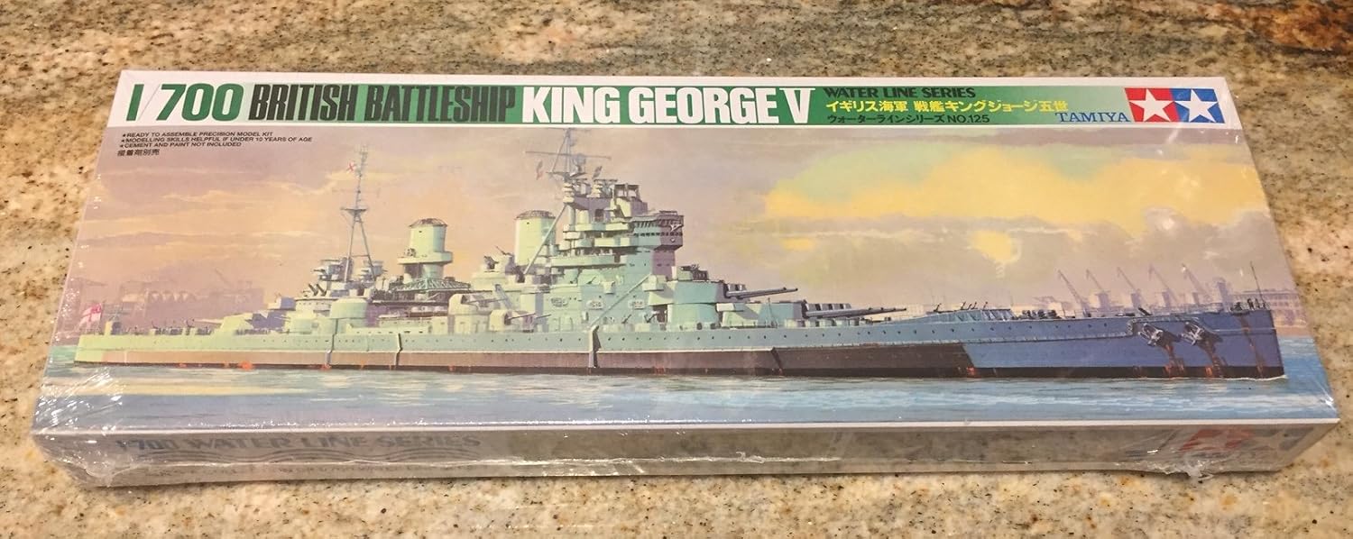 Tamiya King George British Battleship 1/700