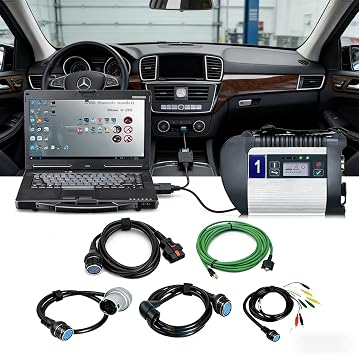 New MB Star C4 Plus Diagnostic Tool with DOIP Function & xentry Software - Compatible with MB Vehicles (MB C4)