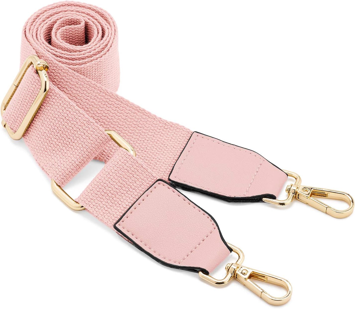 DEVPSISRWide Shoulder Purse Strap Replacement Adjustable Belt Canvas Bag Crossbody Handbag