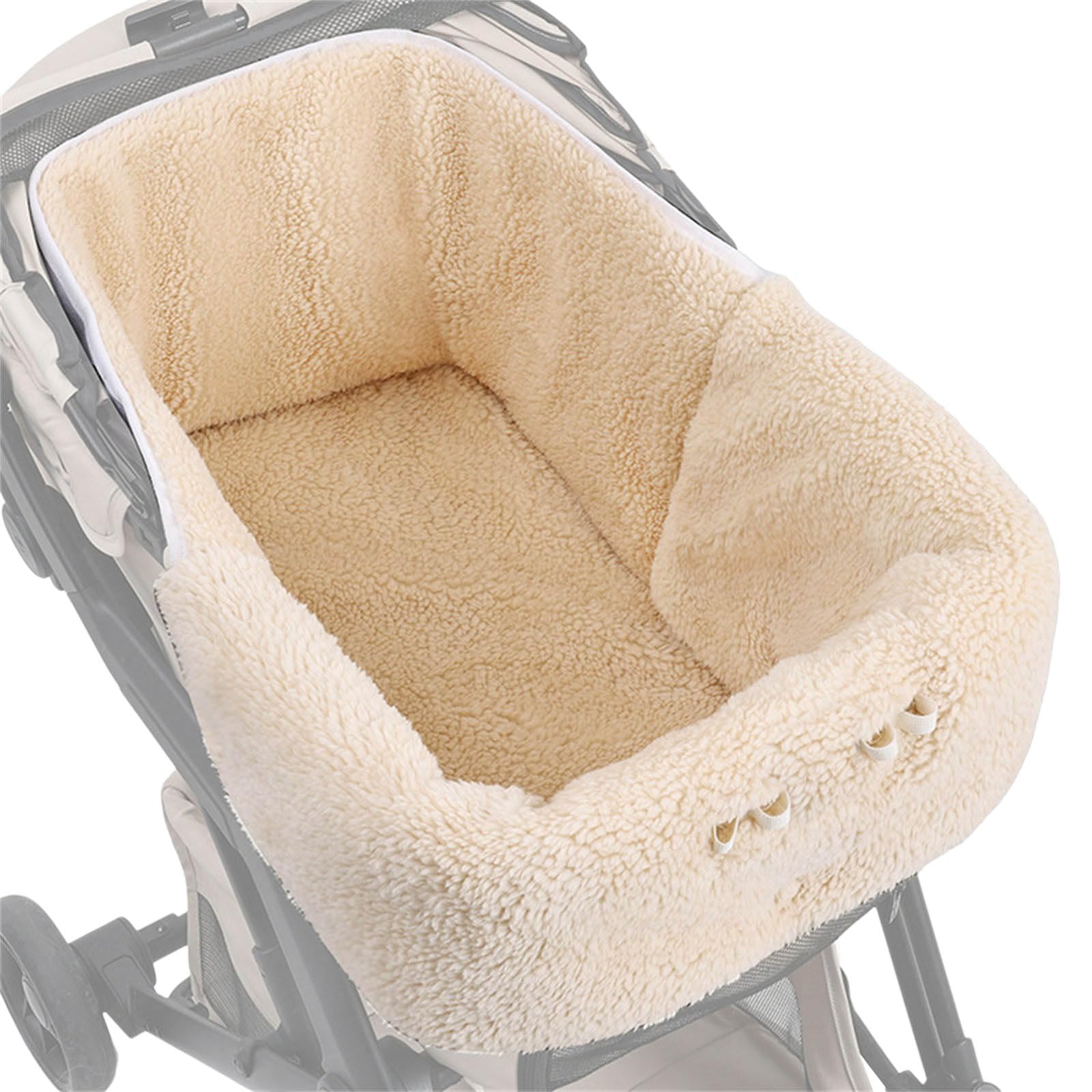 Housse de poussette pour animaux de compagnie par temps froid, intérieur en polaire, couche extérieure coupe-vent, lavable en machine, conception pour chiens et chats, utilisation en extérieur, de par