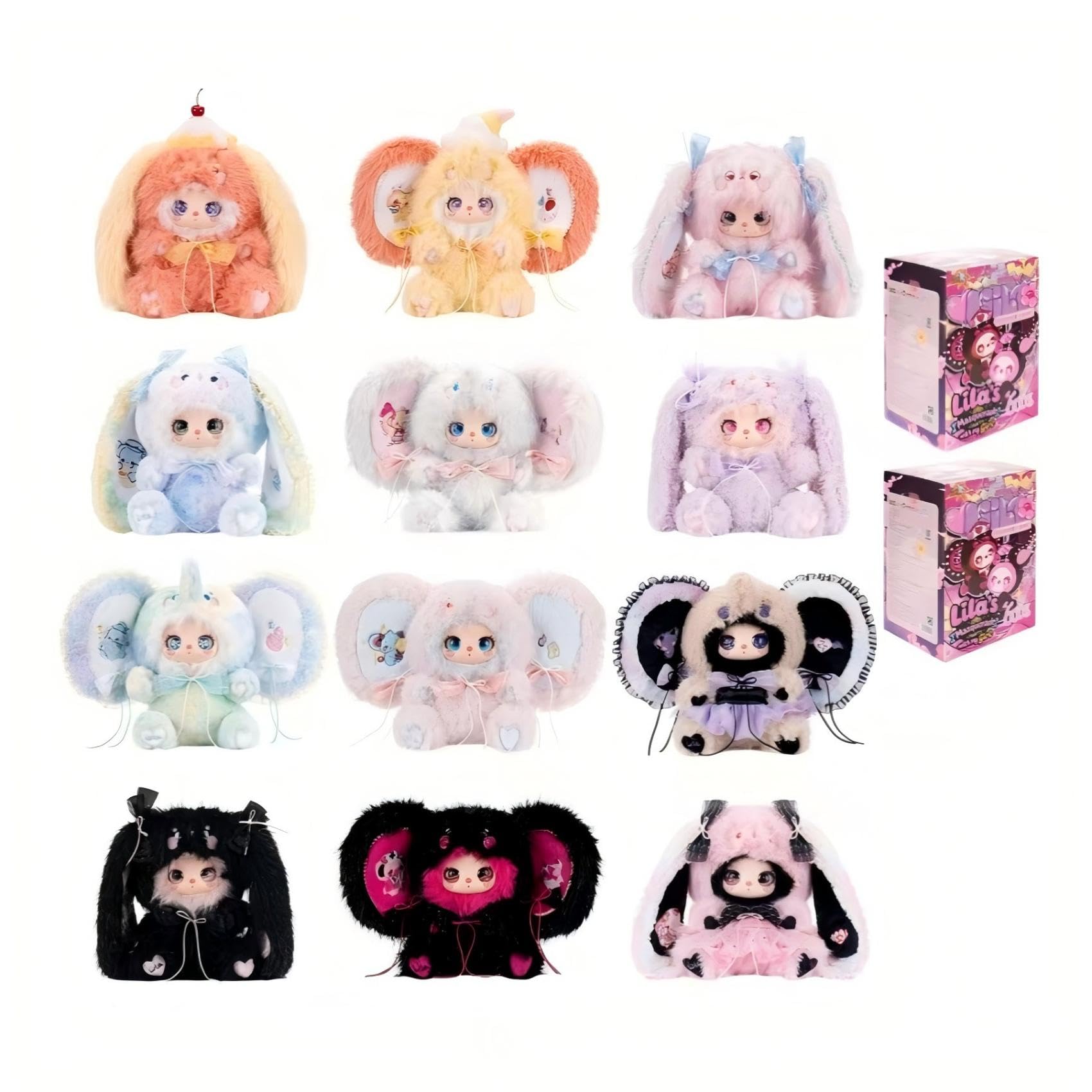Amazon.co.jp: 【LIILA TOYS】600% 大サイズ 小象＆小兔子 V3 シリーズ
