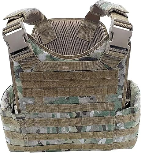AYIN Breathable Outdoor Vest with Hook and Loop attachment points (Multi) - Thumbnail 3