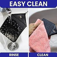 Vista 7 de 2 Matamoscas de cuero para interiores. Mango largo, mata moscas manual de alta resistencia paquete múltiple. Matamoscas de alta resistencia paquete