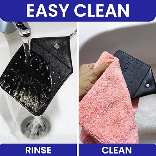 Miniatura 7 de 2 matamoscas de cuero para interiores. Mango largo, matamoscas manual de alta resistencia. Matamoscas resistente paquete de 2 matamoscas para moscas