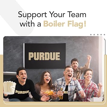 Purdue Boilermakers Flag - NCAA Licensed - Nylon - 3' x 5'