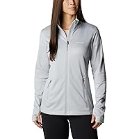 Columbia W Park View Grid Fleece Full Zip Giacca In Pile Con Cerniera Intera per Donna