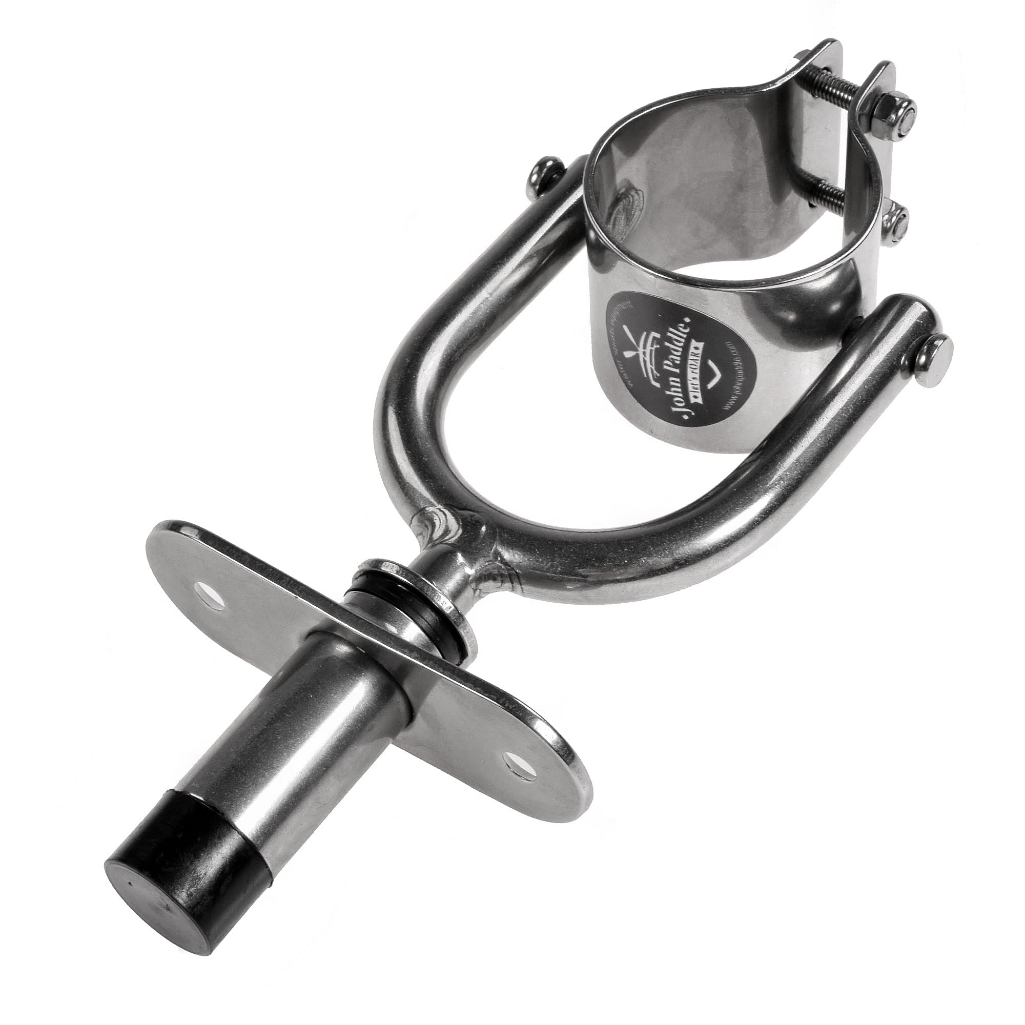 John Paddle - Boccola a sfera in acciaio INOX con presa dritta (2 paia)
