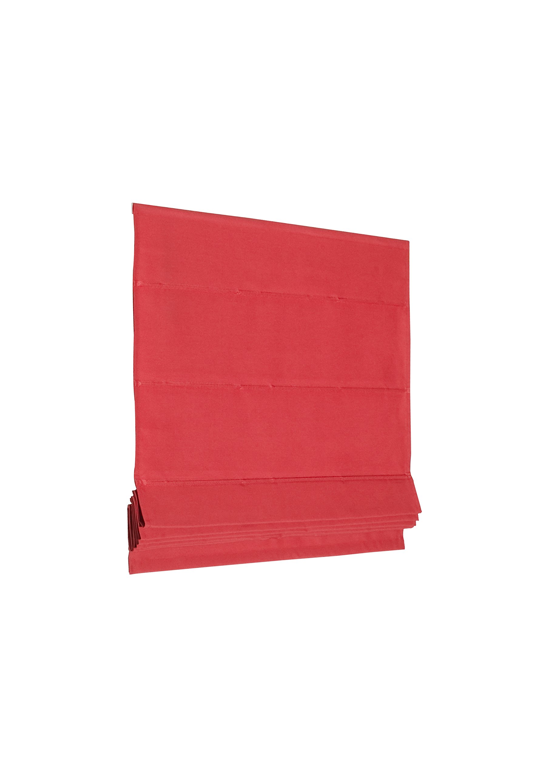 BASIC roleta RAFFROLLO czerwona 80 x 240 cm — duży wybór — 11 wymiarów i 7 kolorów w sklepie — firanka na rafy składana