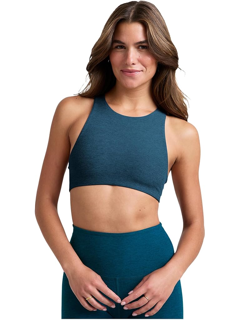Blue Beyond Yoga Spacedye Refocus Bra
