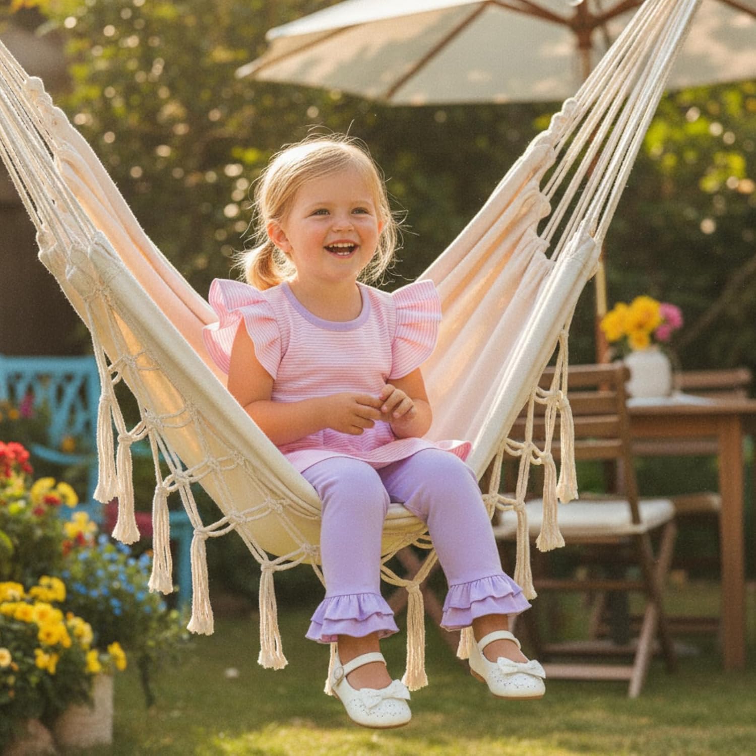 Kuriozud Toddler Baby Girl Clothes Sleeveless Shirts Tunic Top and Ruffle Pants Set 2 Piece Spring Summer Outfits - Image 2