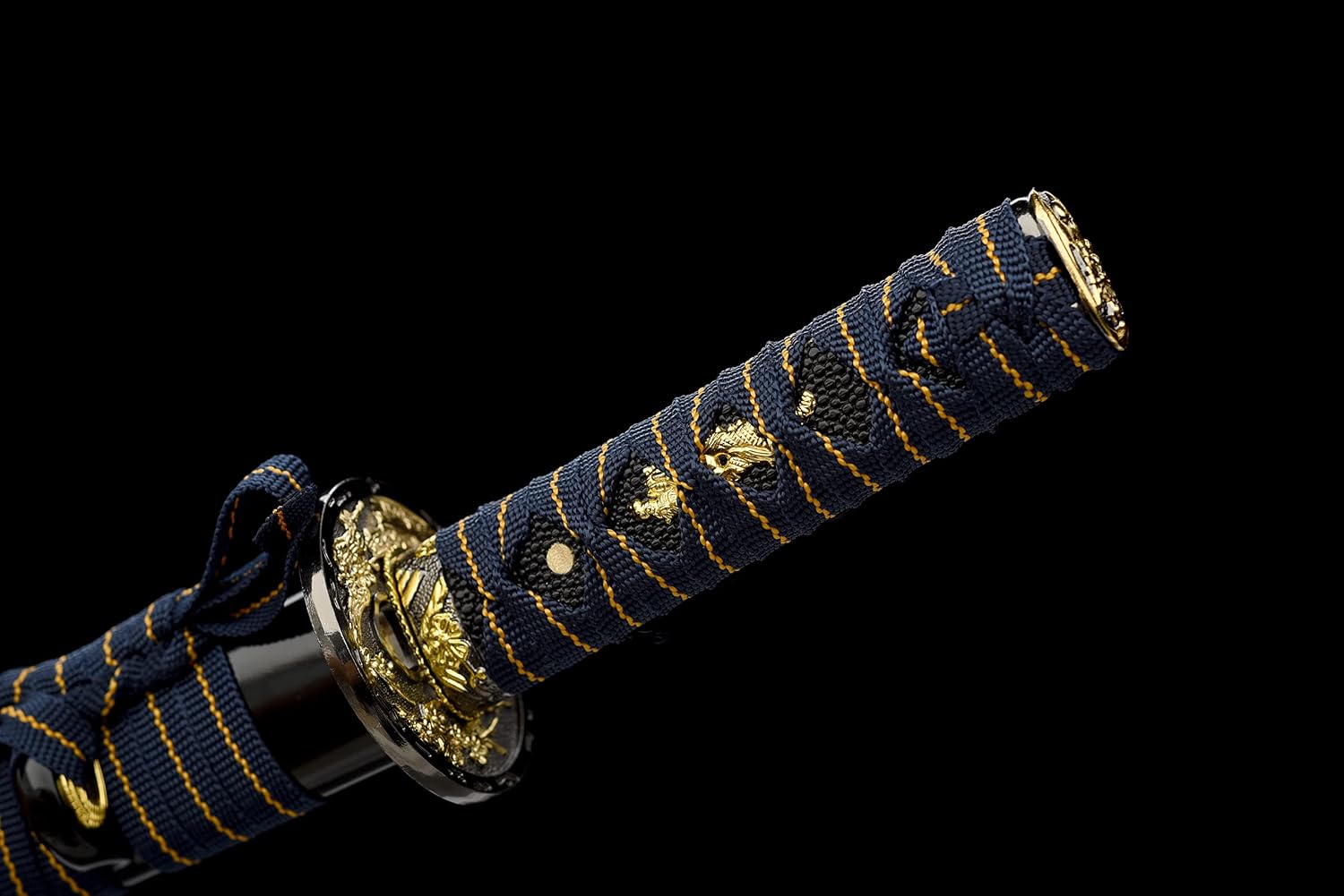 JIHPEN sword - Handmade Tanto Sword High Manganese Steel with Blue Blade