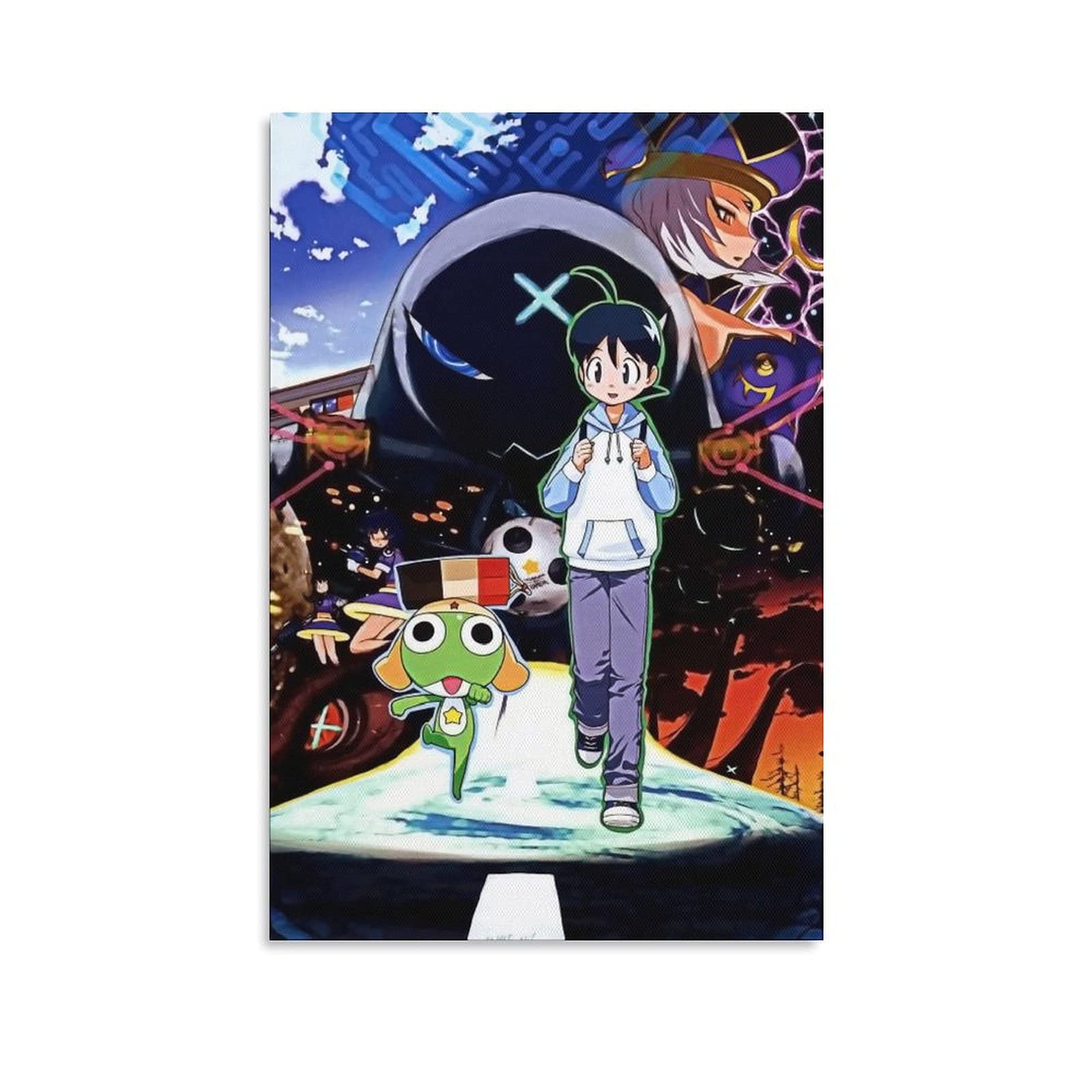 Keroro Gunso Sgt Frog F Uyuki Anime Canvas Poster Bedroom  display picture 1