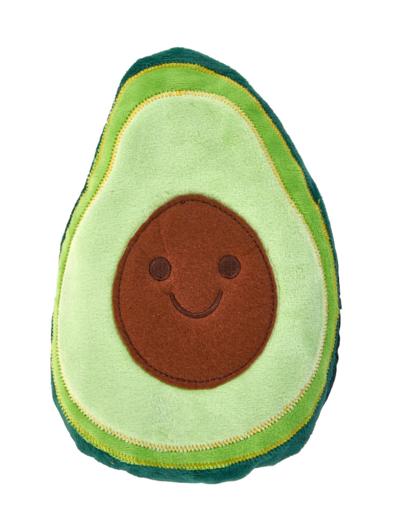 Sponsored Ad – Heat Pack with Novelty Plush Cover - Avocado Design - Microwavable Plush Clay Beads Heat Bag - Heating Pads Hot