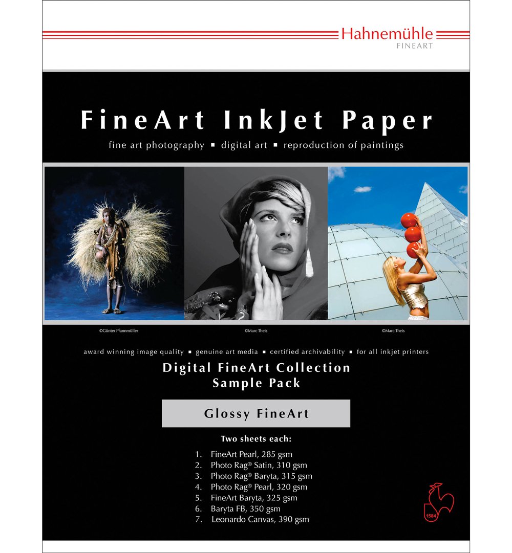 Hahnemühle10640308 Digital FineArt Samplepack, Glanz, glossy, 210 x 297 mm