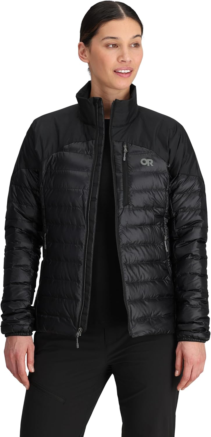 Outdoor Research Women's Helium Down Jacket | Water Resistant, Wind Resistant, Lightweight, Durable, Standard Fit